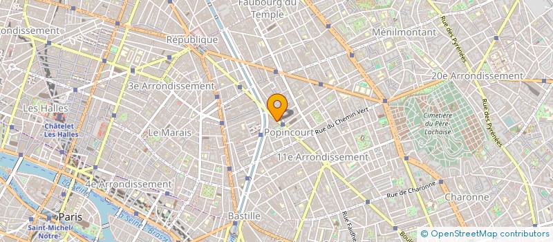 localisation de l'entreprise SCI ATELIER LOCKROY  PARIS