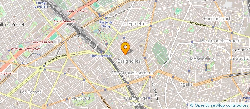 localisation de l'entreprise SCI ATELIER  NOLLET  PARIS