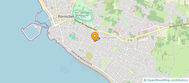 localisation de l'entreprise SCI ATELIER RELAIS à PORNICHET