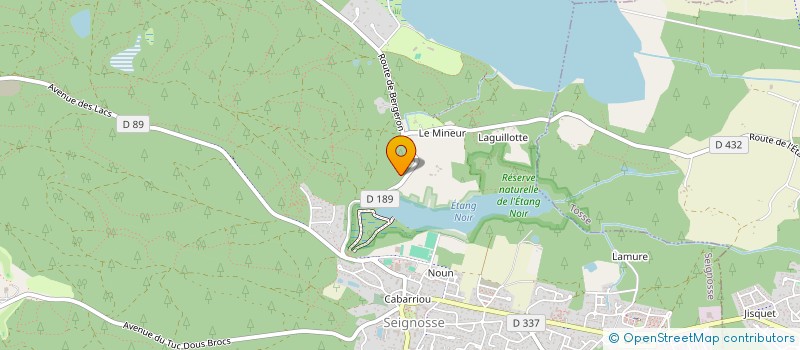 localisation de l'entreprise SCI ATEM  SEIGNOSSE