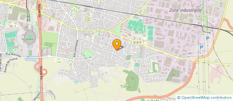 localisation de l'entreprise SCI ATEM  MEYZIEU