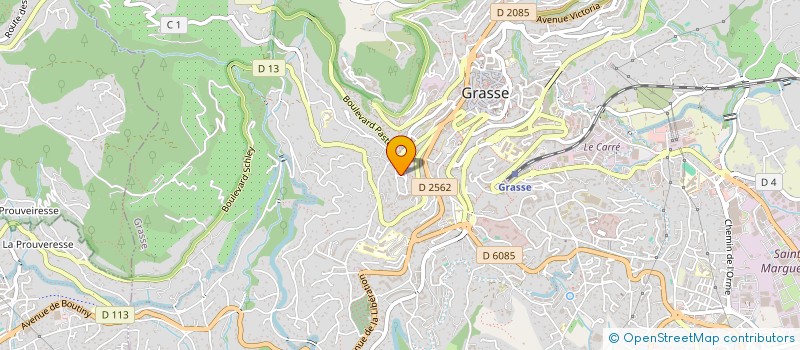 localisation de l'entreprise SCI ATEMO 2 à GRASSE