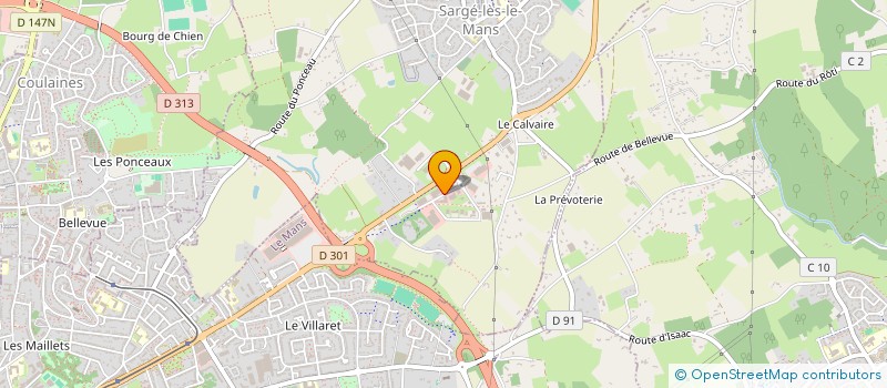 localisation de l'entreprise SCI ATERMECHU  SARGE-LES-LE-MANS