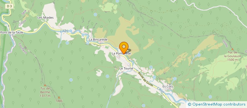 localisation de l'entreprise SCI ATF à USTOU