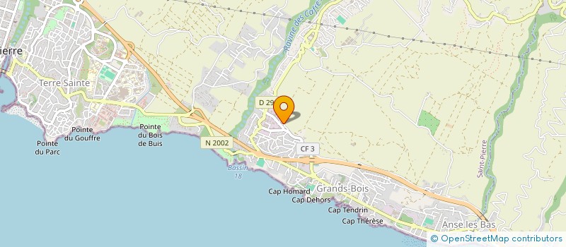 localisation de l'entreprise SCI ATF à SAINT-PIERRE