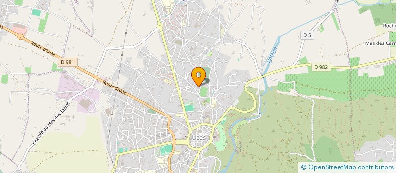 localisation de l'entreprise SCI ATGER GASTAUD  UZES