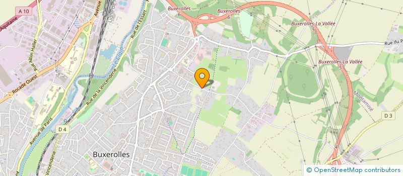 localisation de l'entreprise SCI ATGN  BUXEROLLES