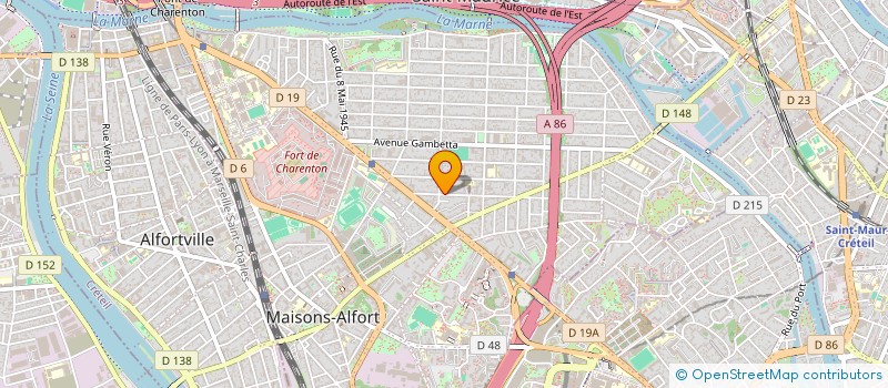 localisation de l'entreprise SCI ATH  MAISONS-ALFORT