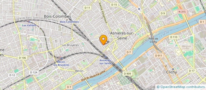 localisation de l'entreprise SCI ATHE à ASNIERES-SUR-SEINE