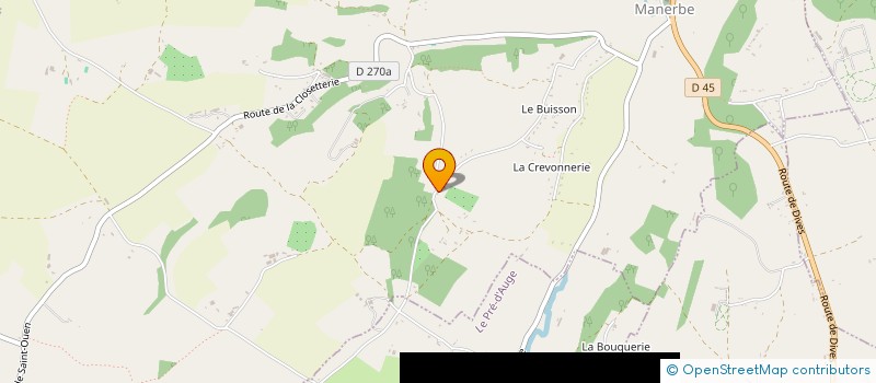 localisation de l'entreprise SCI ATHEA IMMO à MANERBE
