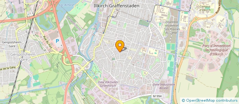 localisation de l'entreprise SCI ATHENA  SOISY-SOUS-MONTMORENCY