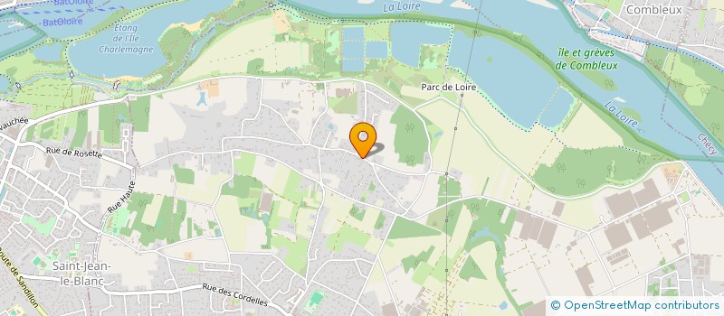 localisation de l'entreprise SCI ATHENA à SAINT-DENIS-EN-VAL