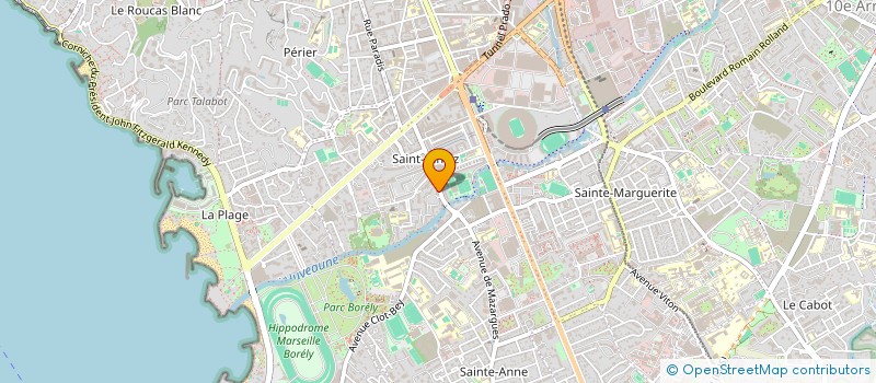localisation de l'entreprise SCI ATHENA à MARSEILLE