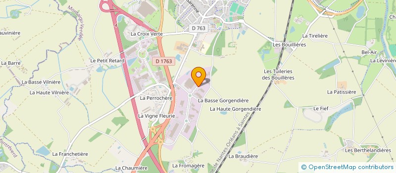 localisation de l'entreprise SCI ATHENA à MONTAIGU-VENDEE