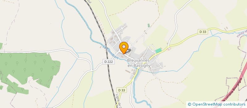 localisation de l'entreprise SCI ATHENA à BREUVANNES-EN-BASSIGNY