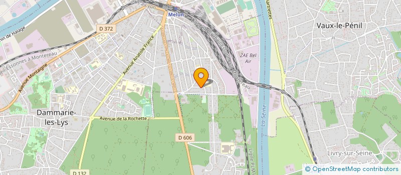 localisation de l'entreprise SCI ATHENA à LA ROCHETTE