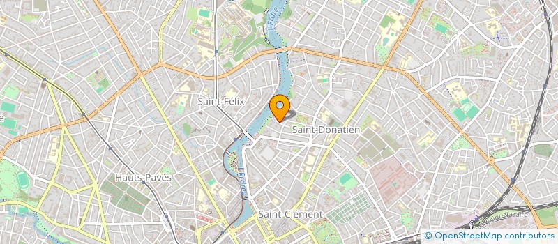 localisation de l'entreprise SCI ATHENAS à NANTES