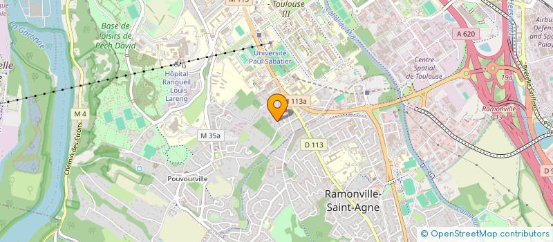 localisation de l'entreprise SCI ATHILA à TOULOUSE