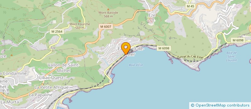 localisation de l'entreprise SCI ATHINEA à EZE