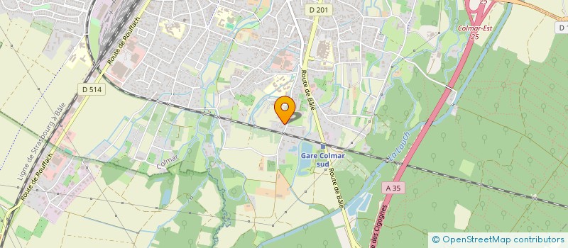 localisation de l'entreprise SCI ATHIRY  SAINTE-CROIX-EN-PLAINE