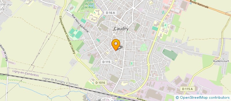 localisation de l'entreprise SCI ATHOME  BETHENCOURT