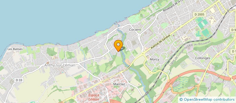 localisation de l'entreprise SCI ATHOS DE LABOUYRIE à ANTHY-SUR-LEMAN