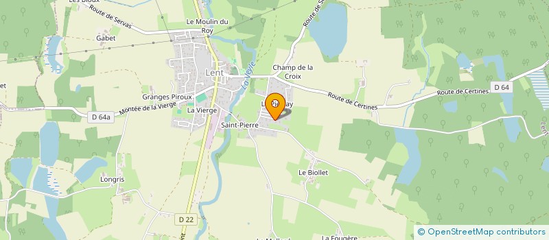 localisation de l'entreprise SCI ATHOS OPERA  LENT