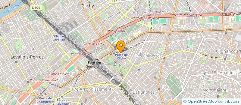 localisation de l'entreprise SCI ATHOUMANI  PARIS