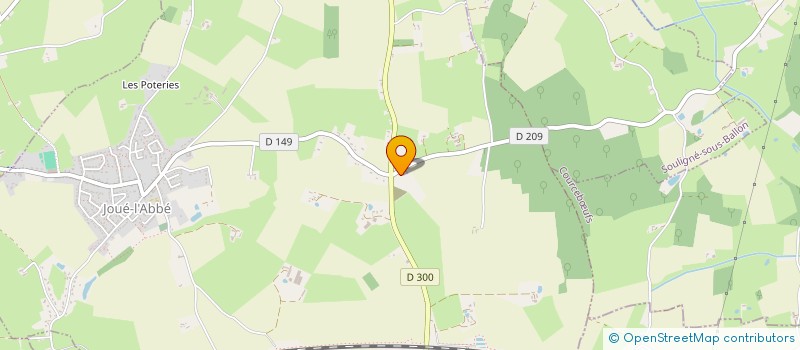 localisation de l'entreprise SCI ATI  JOUE L'ABBE