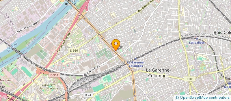 localisation de l'entreprise SCI ATIE à COLOMBES