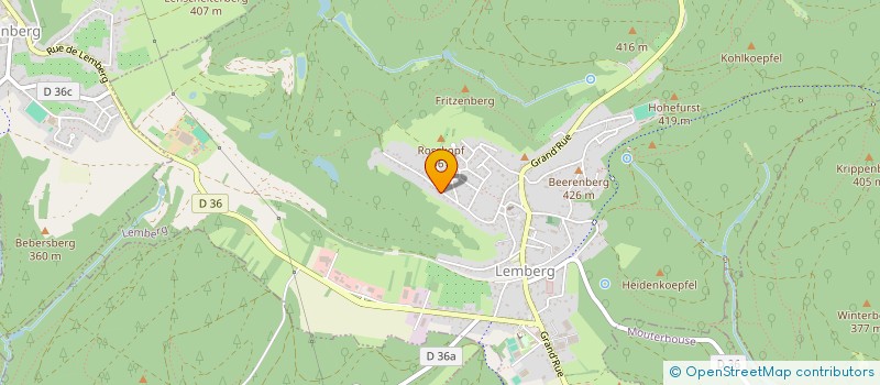 localisation de l'entreprise SCI ATIK  LEMBERG