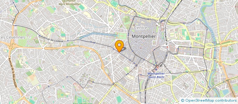 localisation de l'entreprise SCI ATIKA AHMED  MONTPELLIER