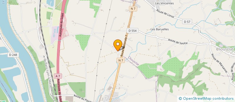 localisation de l'entreprise SCI ATIKENT  CLIOUSCLAT