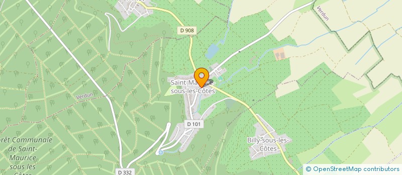 localisation de l'entreprise SCI ATILA à SAINT-MAURICE-SOUS-LES-COTES