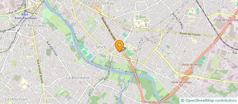 localisation de l'entreprise SCI ATILE IMMO à NANTES