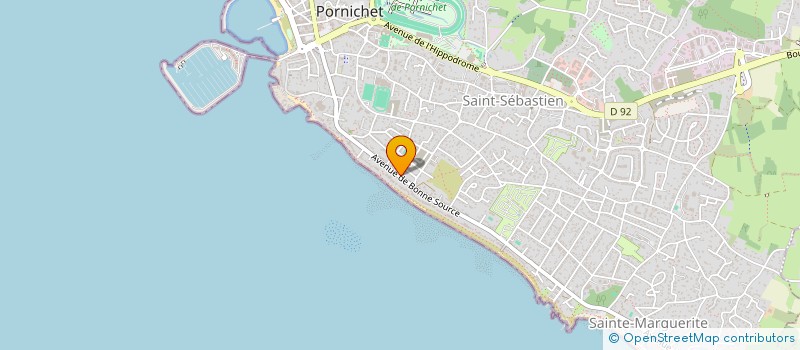 localisation de l'entreprise SCI ATIMO à PORNICHET
