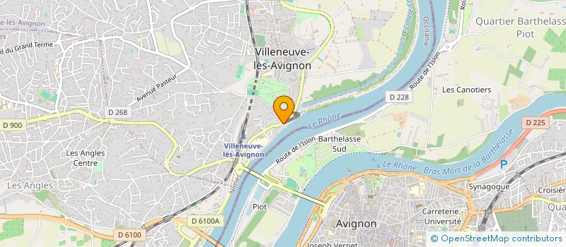 localisation de l'entreprise SCI ATIQUE  VILLENEUVE-LES-AVIGNON