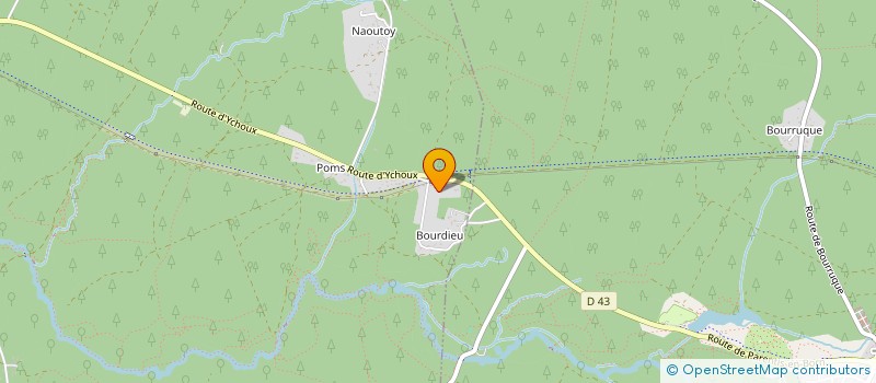 localisation de l'entreprise SCI ATIQUE  PARENTIS-EN-BORN