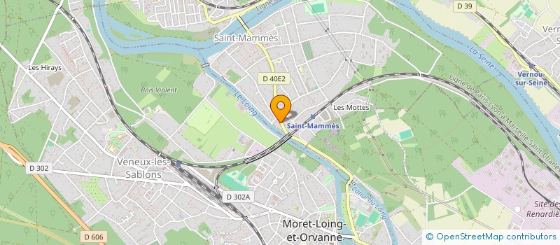 localisation de l'entreprise SCI ATJJ  SAINT-MAMMES