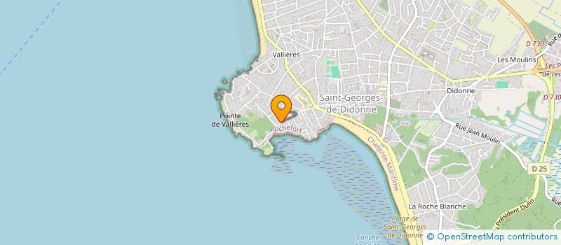 localisation de l'entreprise SCI ATLANTEEL  SAINT-GEORGES-DE-DIDONNE