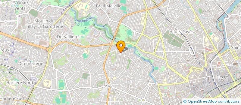 localisation de l'entreprise SCI ATLANTIC à NANTES