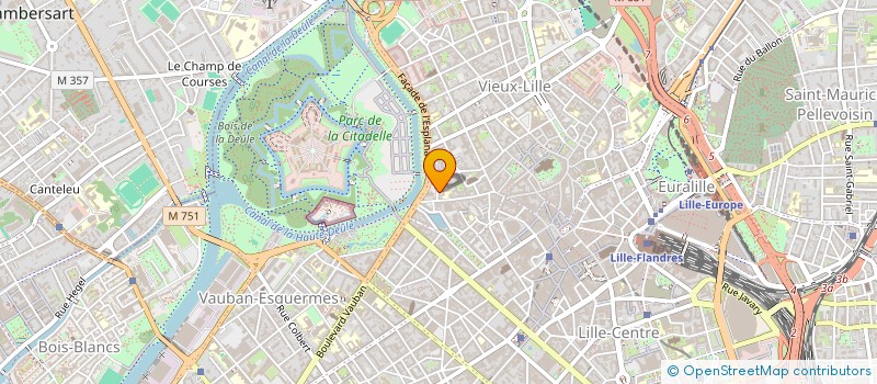 localisation de l'entreprise SCI ATLANTIC à LILLE