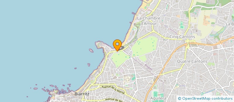 localisation de l'entreprise SCI ATLANTIC à BIARRITZ