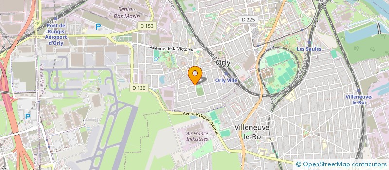 localisation de l'entreprise SCI ATLANTIC  ORLY