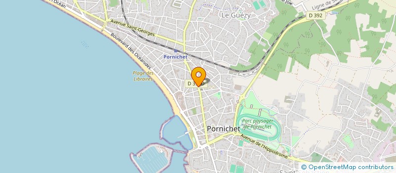 localisation de l'entreprise SCI ATLANTIC FORM à PORNICHET