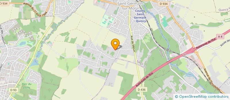 localisation de l'entreprise SCI ATLANTICA  SAINT-GERMAIN-SUR-MORIN