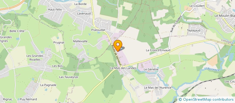 localisation de l'entreprise SCI ATLANTIK à ISLE