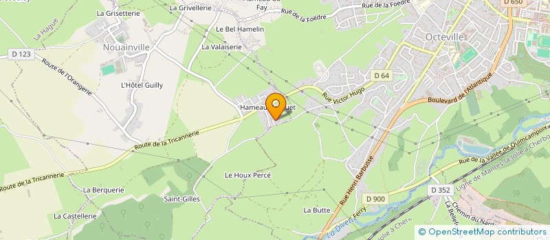 localisation de l'entreprise SCI ATLANTIQUE  NOUAINVILLE