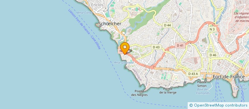 localisation de l'entreprise SCI ATLANTIQUE à SCHOELCHER