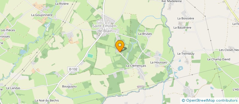 localisation de l'entreprise SCI ATLANTIQUE  LES ULMES